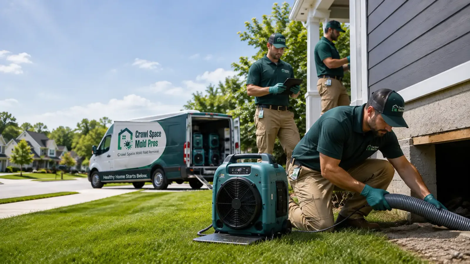 Crawl Space Mold Removal in Penn Run, PA